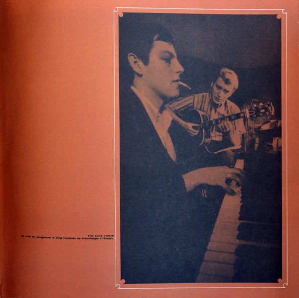 LP Back to black Johnny chante Hallyday Universal 530 927-7