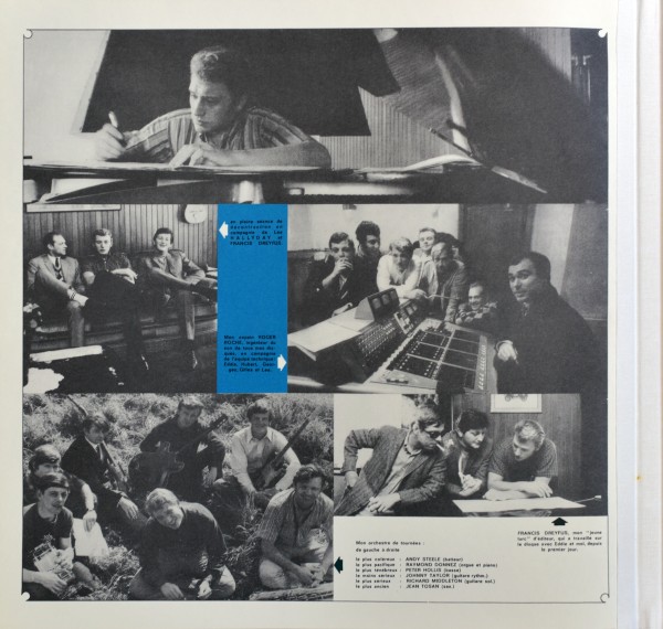 LP Back to black Johnny chante Hallyday Universal 530 927-7