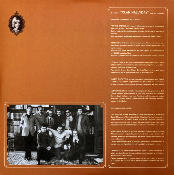 LP Back to black Johnny chante Hallyday Universal 530 927-7