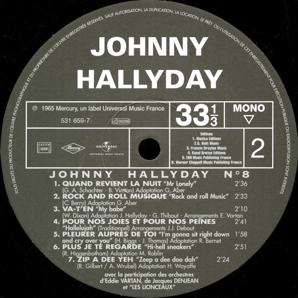 LP Back to black Hallelujah Universal 531 659-7