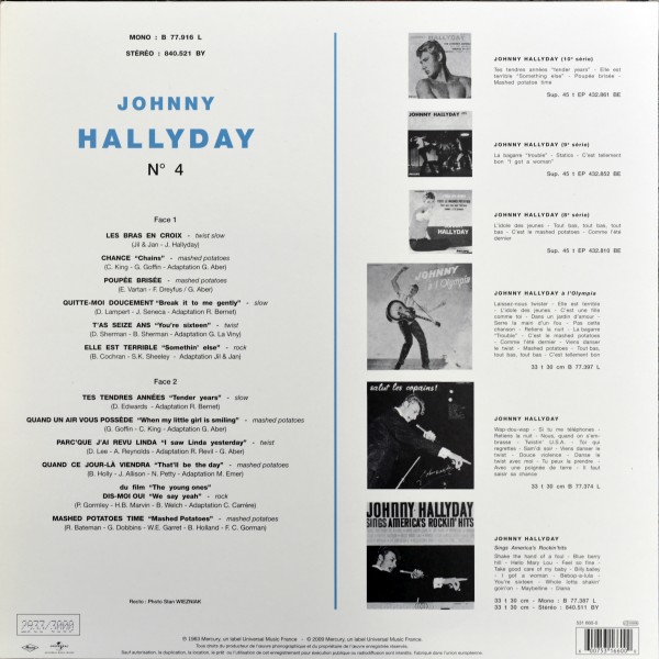 LP Back to black Les bras en croix Universal 531 660-0