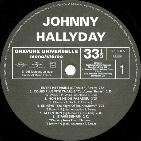 LP Back to black Rve et amour Universal 531 660-5