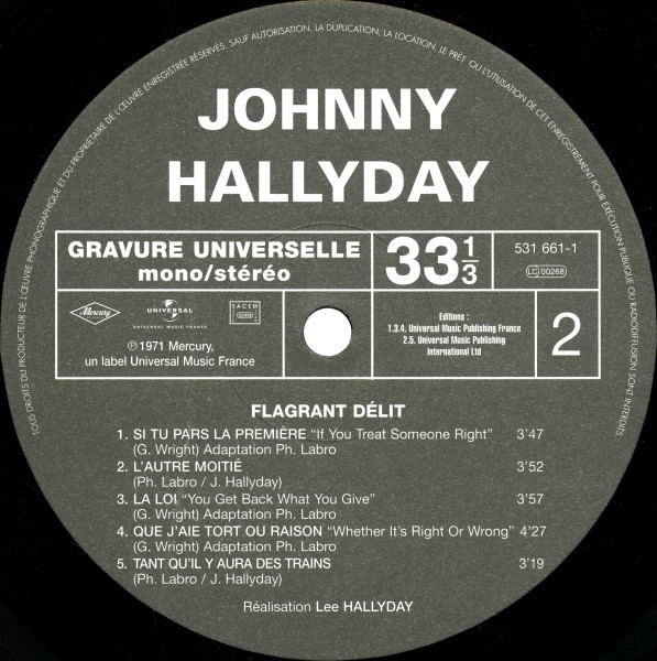 LP Back to black Flagrant dlit Universal 531 661-1