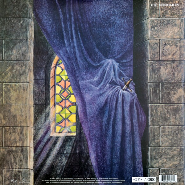 LP Back to black Hamlet Hallyday Universal 531 662-5