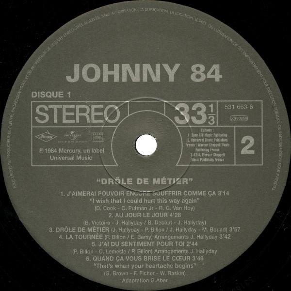 LP Back to black Drle de mtier Universal 531 663-6