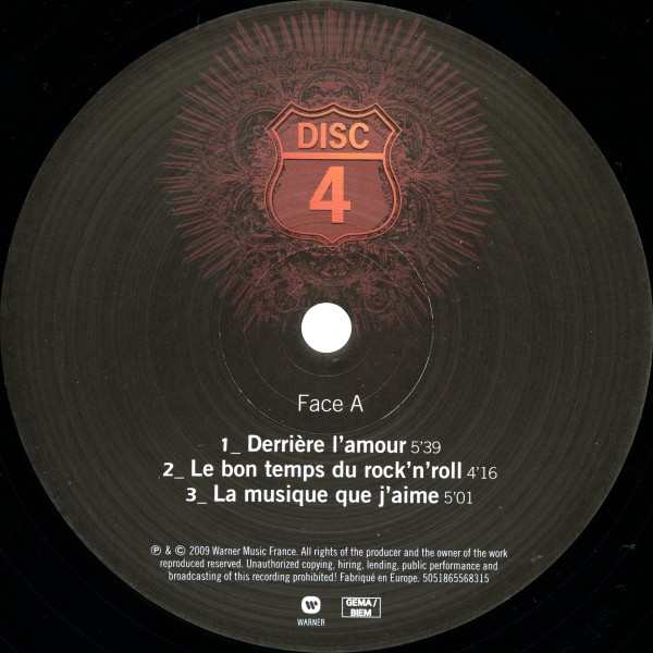 Coffret LP Tour 66  Warner 50518 65568315