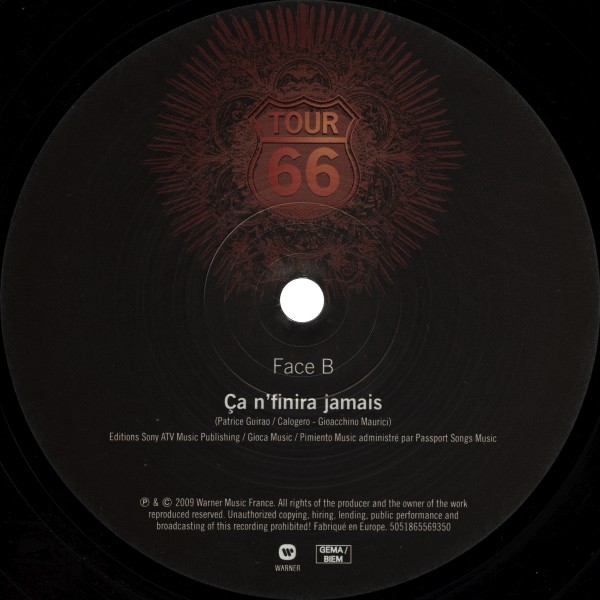 CD-DVD  Tour 66 Coffret collector Warner 50518 65569350