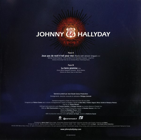 CD-DVD  Tour 66 Coffret collector Warner 50518 65569350