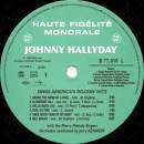 LP Back to black Johnny Hallyday sings america's rockin' hits Universal 531 658-9