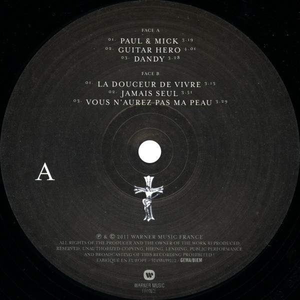 LP Jamais seul Warner 52498 499212