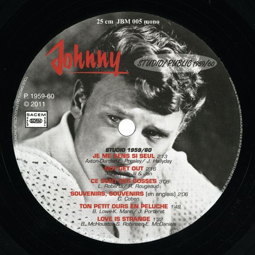33 T 25 Cm Johnny Studio Public 1959/60 Juke Box JBM 005