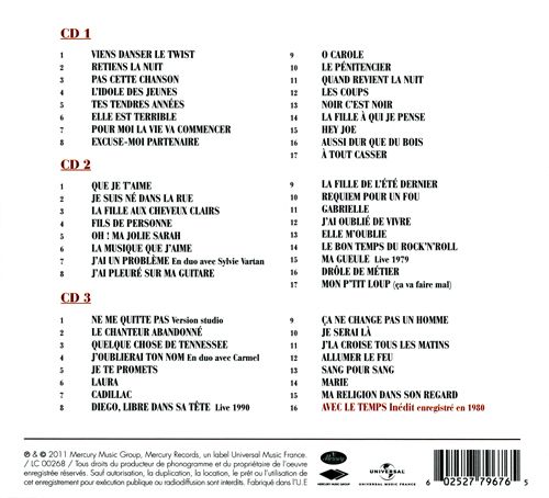 Coffret 3 CD 50 ans / 50 Standards 277 967 6