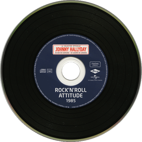 Collection Johnny Hallyday 1985 Rock 'n' roll attitude 275379-4