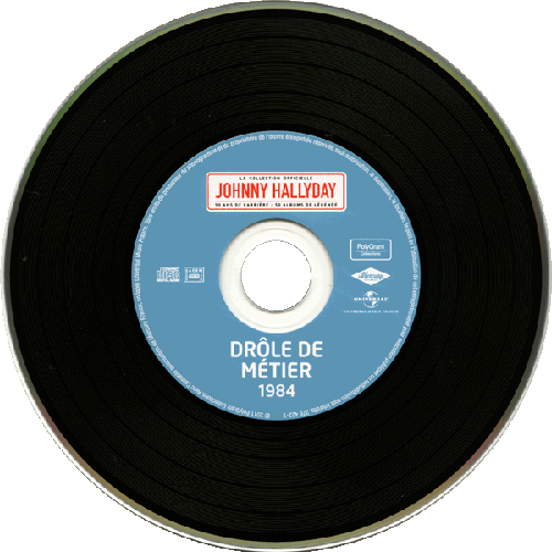 Collection Johnny Hallyday 1984 Drle de mtier 276422-1