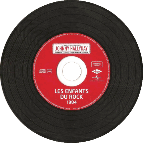 Collection Johnny Hallyday 1984 Les enfants du rock 276422-3