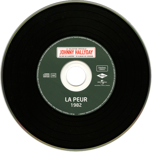 Collection Johnny Hallyday 1982 La peure 276422-7