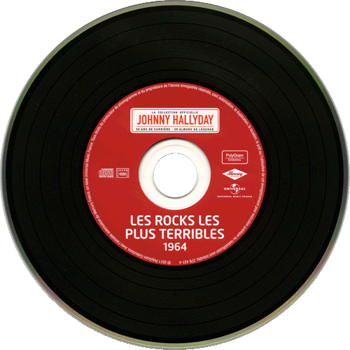 Collection Johnny Hallyday 1964 Les rocks les plus terribles 276431-4