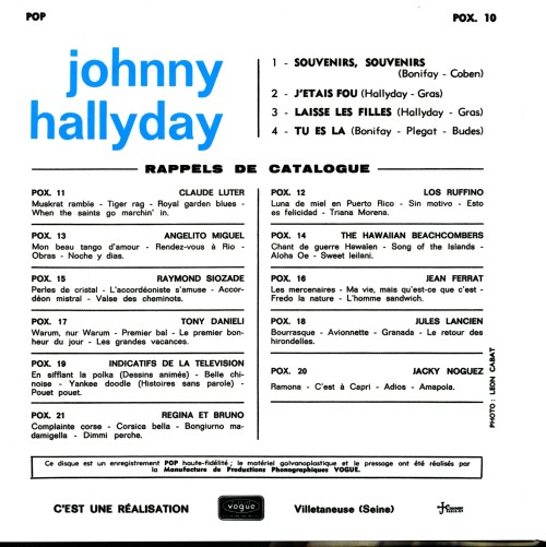 Coffret CD Culture Factory Les EP Vol 12 Pop4 Pox 10