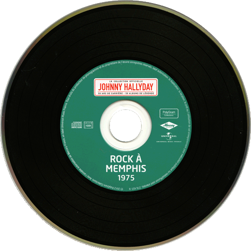 Collection Johnny Hallyday 1975 Rock  Memphis 276431-9