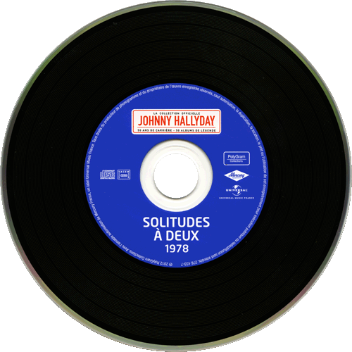 Collection Johnny Hallyday 1978 Solitudes  deux 276433-7