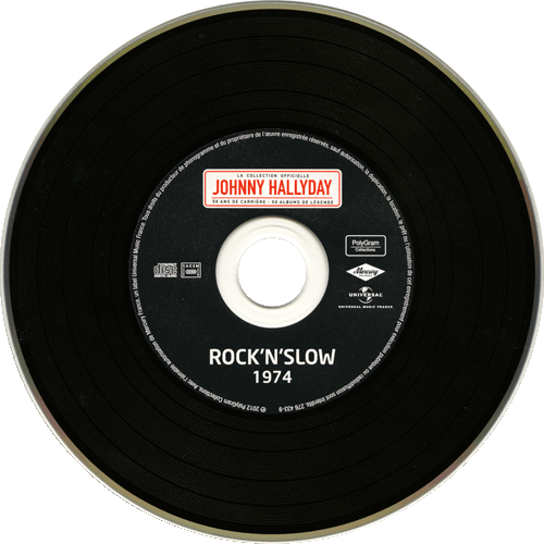 Collection Johnny Hallyday 1974 Rock 'n' slow 275433-9