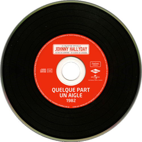 Collection Johnny Hallyday 1982 Quelque part un aigle  276434-0