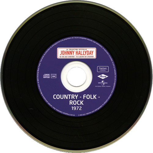 Collection Johnny Hallyday 1972 Country - Folk - Rock  276434-3