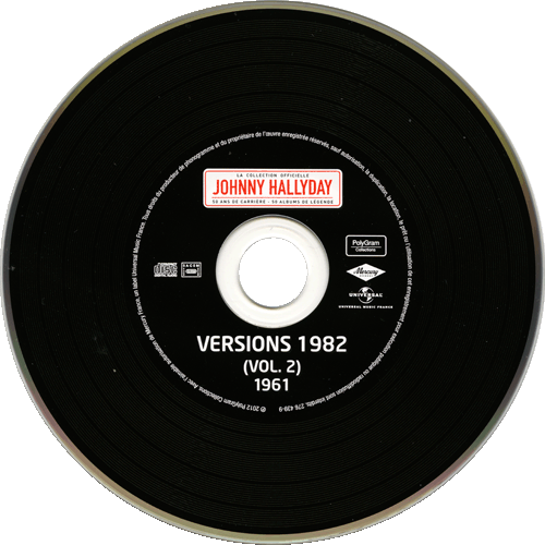Collection Johnny Hallyday Versions 1982 Vol 2 276439-9