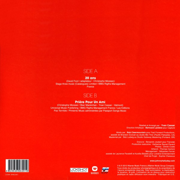 Maxi 45 T. 20 ans Warner 25646 46291