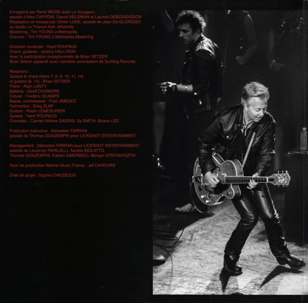 LP Born Rocker Tour Concert au Thatre de Paris Warner 25646 36825