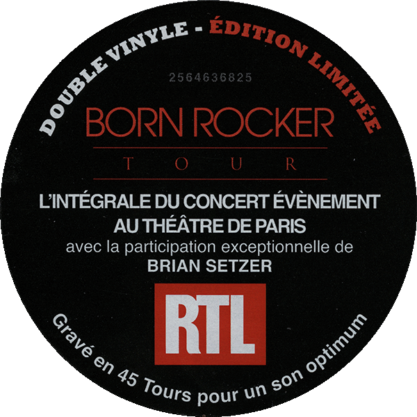 LP Born Rocker Tour Concert au Thatre de Paris Warner 25646 36825