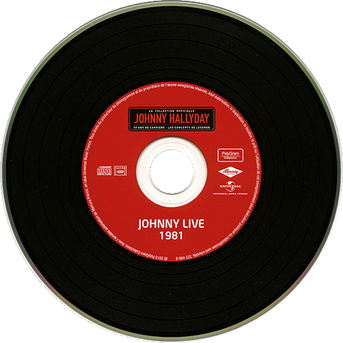 Collection Johnny Hallyday Johnny Live 1981 372 440-9
