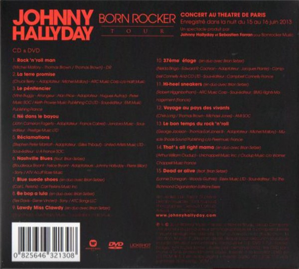 CD DVD Warner 25646321308 Born rocker tour