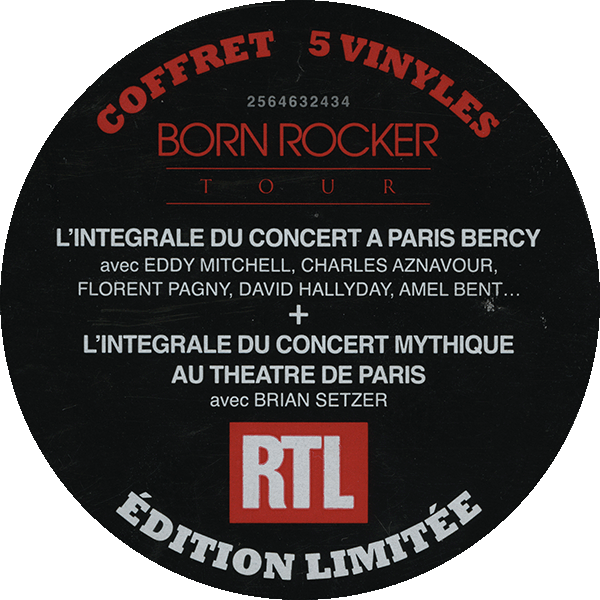Coffret  LP Born Rocker Tour Warner 25646 32434