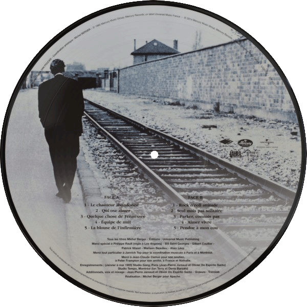 LP Back to black Picture disc Universal Rock 'n' roll attitude 377 951-7