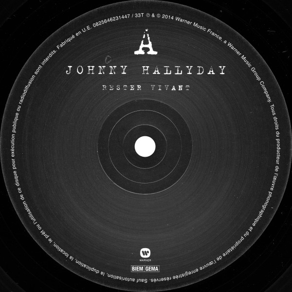LP Rester vivant Warner 08256 46231447