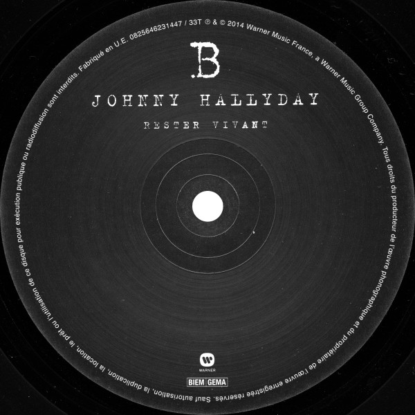 LP Rester vivant Warner 08256 46231447
