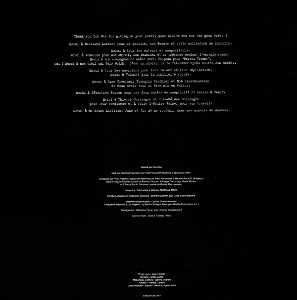 LP Rester vivant Warner 08256 46231447