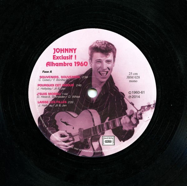 LP 25 Cm JBM 028 Alhambra 1960