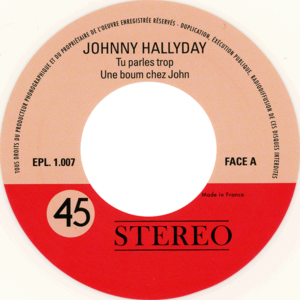 EP Tu parles trop Culture Factory EPL 1.007 