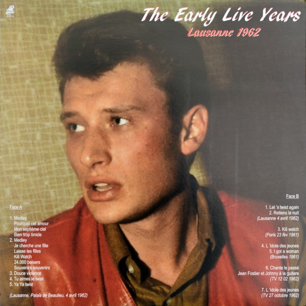 LP  Johnny The early live years 3 Lausanne 1962 Cat 003