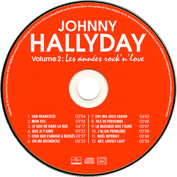 Livre-CD Universal Secrets de chansons Vol 2 Les annes rock'n' love 473 914-5