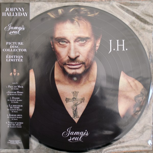 LP Picture disk Warner Jamais seul 0825646015580