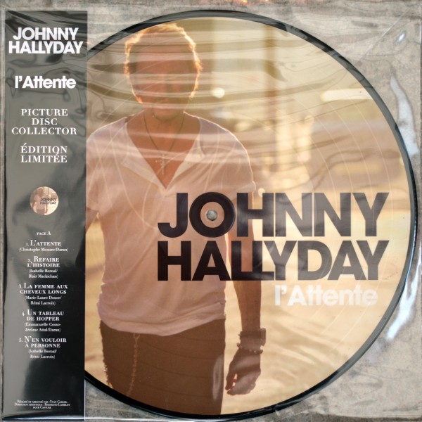 LP Picture disk Warner L'attente 0825646015733