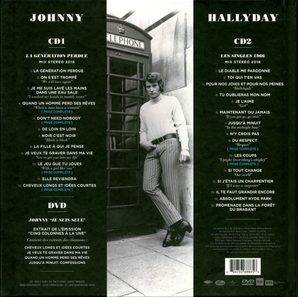CD-DVD La gnration perdue 50 anniversaire 5368865 
