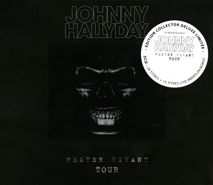 Triple CD Rester vivant tour Warner 0190295923631