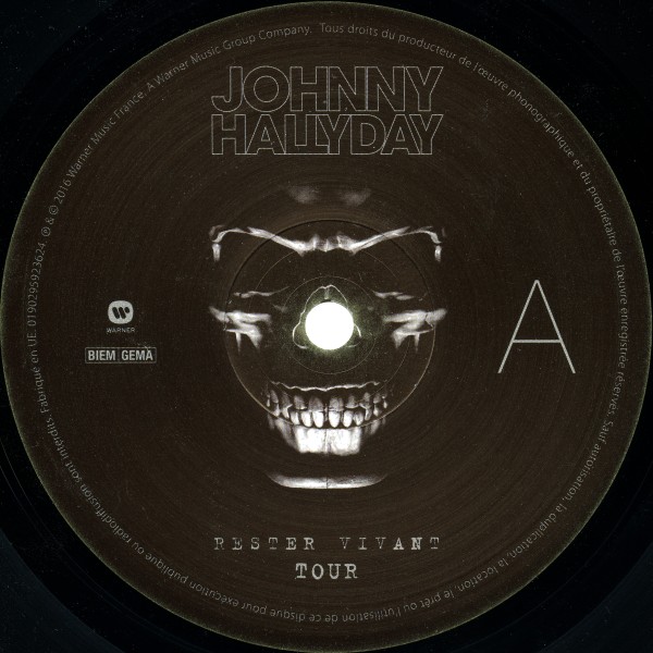 Triple LP Rester vivant tour Warner 0190295923624
