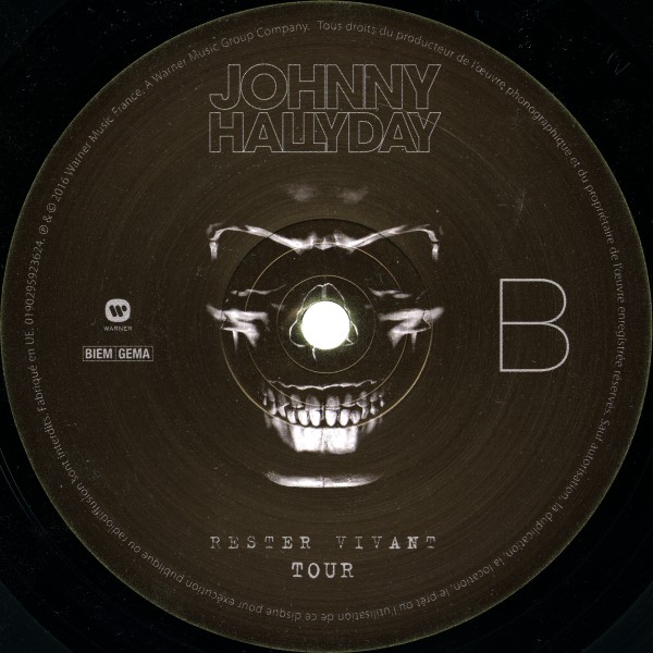 Triple LP Rester vivant tour Warner 0190295923624