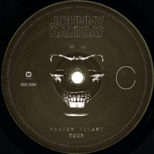 Triple LP Rester vivant tour Warner 0190295923624