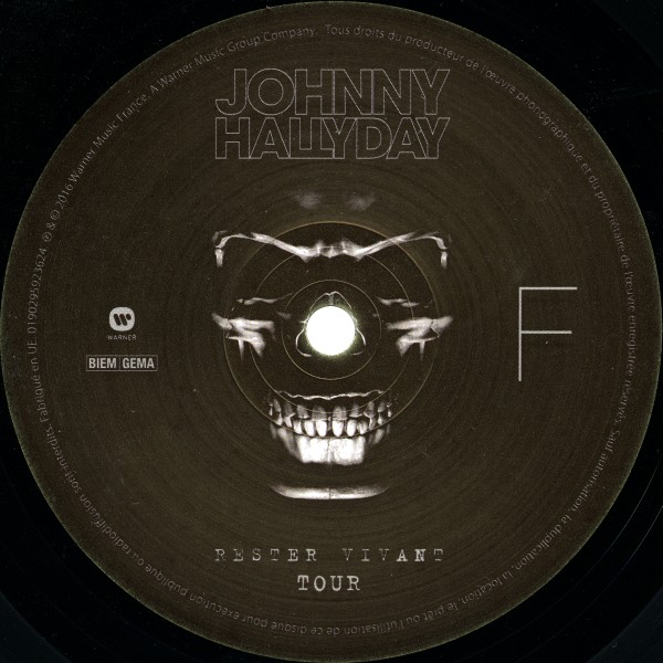 Triple LP Rester vivant tour Warner 0190295923624